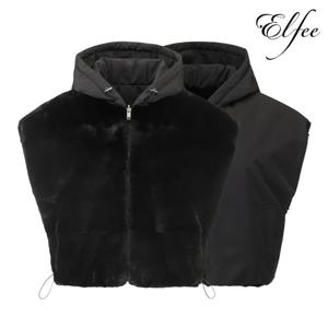 [진도]Elfee 휘메일 밍크 리버서블 후드 베스트 (E9W3EV20)