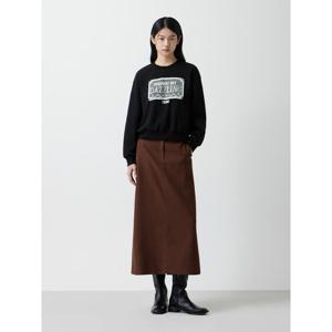 [쥬크]베이직 H라인 롱 스커트 Z254MSD028