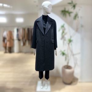 [쥬크]와이드 카라 울 코트 Z254MSG006