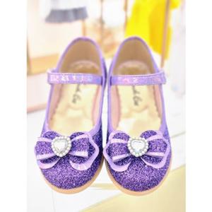 [프렌치캣 9D] 보라 펄 리본 구두 (Q51DG3071S)