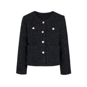 [제이제이 지고트]은사 프린지 골드버튼 트위드자켓 GS2N0JK211