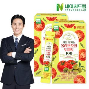 네이처드림 리얼 유기농 올리브오일 토마토즙100 20ml 14포 2박스/올토샷 스페인산 NFC착즙