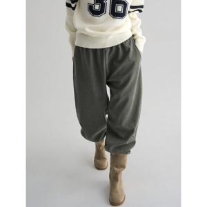 (356121SMAH) [에잇세컨즈] 코듀로이 밴딩 팬츠  카키