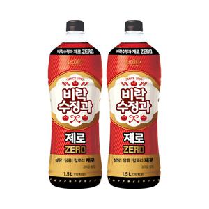 팔도 비락 수정과 제로 1.5L x2개