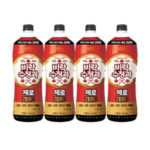 팔도 비락 수정과 제로 1.5L x4개