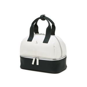헤지스 골프 여성 26SS 크림 여성 하단 보냉 트윈 토트 파우치 HWBA6E102CR