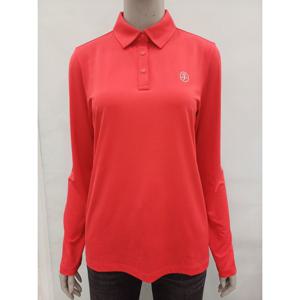 [까스텔바작]여성_[강력추천]_로고 자수 베이직 카라 티셔츠_BGE