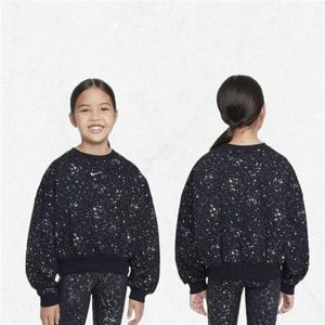 나이키 걸즈 클럽 박시 샤인 맨투맨 티셔츠 8-15세 A244SW393P 2500180