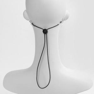 베이직 끈조절 마스크스트랩(블랙)분실방지 마스크줄