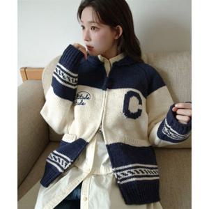 커버낫 COVERNAT [최윤지, 추영우 ]코위찬 가디건 Navy CO2504KT31NA 343435