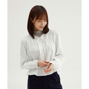 스파오 SPAO 프릴넥 리본끈 블라우스_SPBWF49W09 SPBWF49W09 345702