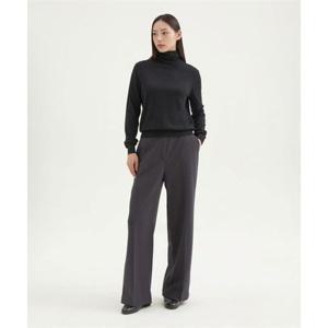 스파오 SPAO [WARM] 스트레치 밴딩 와이드 슬랙스_SPTAF4VW07 SPTAF4VW07 345484