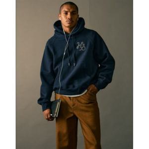 헤지스 HAZZYS [HIS]네이비 후드티셔츠 HZTS5F801N2 345019