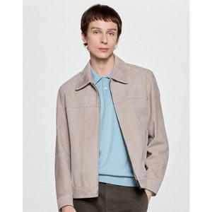 헤지스 [25FW] 베이지 스웨이드 트러커 (HZJU5D678I2) 345232