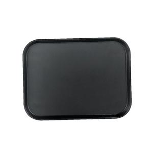 논슬립 까페 쟁반 직사각형 중 블랙