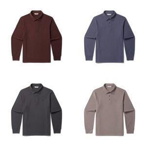 [올젠]비큐나 기모 긴팔 카라 티셔츠 ZBF4TT1205