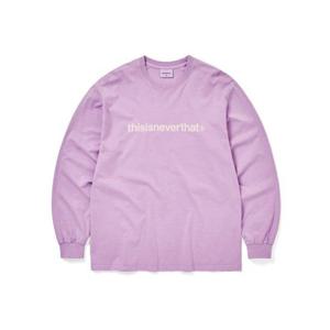 디스이즈네버댓 THISISNEVERTHAT T-Logo LS Tee Plum TN253TTSLT01PUM 348863
