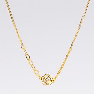 [베티블루] 995 999 24K 언밸런스 장미 로즈 체인  여성 여자 11.25g 금 목걸이