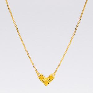 [베티블루] 995 999 24K 순금 스퀘어 브이  여성 여자 11.25g 금 목걸이