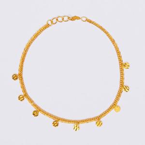 [베티블루] 995 999 24K 순금 두줄 레이어드 코인 여성 여자 7.5g 금 팔찌