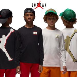 나이키키즈 조던 주니어 AJ1 라벨 긴팔티셔츠 N253TS358P