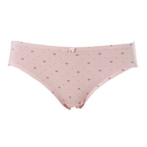 비비안  데일리 면 스판 하트프린트 여성팬티 2종택1(PT8301)