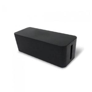 (파워존) 멀티탭 케이블박스 CP-8133BK 대 블랙 / 407x130x155 개(1개입)