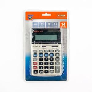 [문구] 알파 IC-302 NEW 14단 계산기