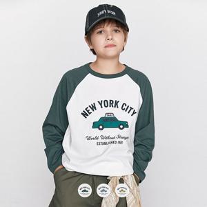 [지오다노 주니어]03096504 코튼 저지 나그랑 긴팔티