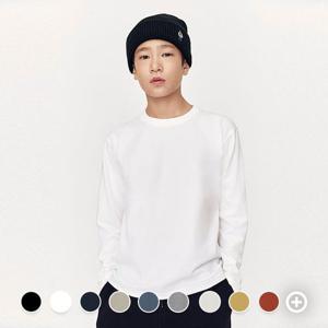 [지오다노 주니어]03025910 베이직 솔리드 긴팔 티셔츠