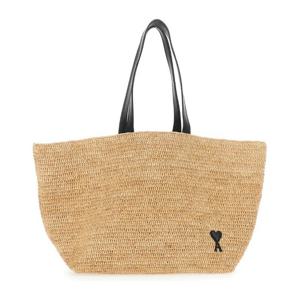 아미 하트 로고 위빙 토트백 ULL740 AW0036113