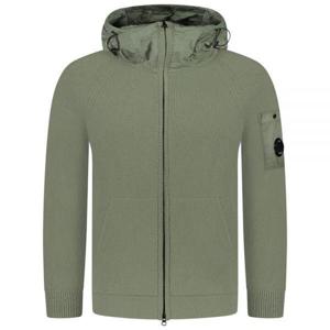 CP COMPANY CP컴퍼니 Cotton Mixed Hooded Knit (16CMKN047A 005367M 627) (코튼 믹스드 후드 니