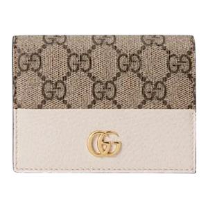 공식매장AS가능(케이스/쇼핑백포함) 구찌 GG 마몽 카드 케이스 지갑 화이트 658610 17WAG 9096
