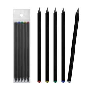 [블루마토]보석 블랙 연필 5자루입(PCL001)