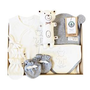 [스윗하트]오가닉 드림베어 신생아 선물세트(여름6종)