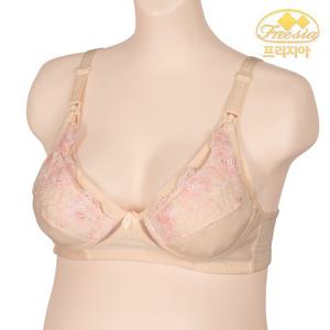 [프리지아]임부 수유브라 매쉬 핑크_95B