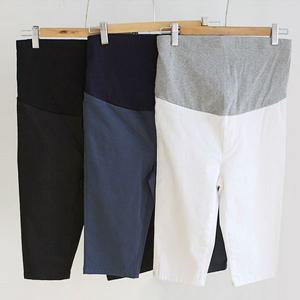 [마미누리]S.210기본면스판5부바지- 임산부바지 여름 반바지