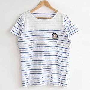 [마미누리]F.반팔패치수유티- 임산부 여름 수유복 면티 외출복