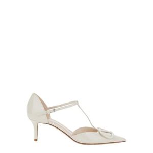 발렌티노 가라바니 힐 펌프스 8W2S0NP7TMKI16 White