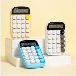 [문구] 누사인 미니 파스텔 기계식 버튼 계산기