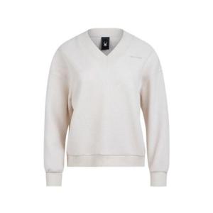 SPYDER 우먼스 와플 V넥 긴팔 티셔츠 FM1SPJFCNRL351W-OWH