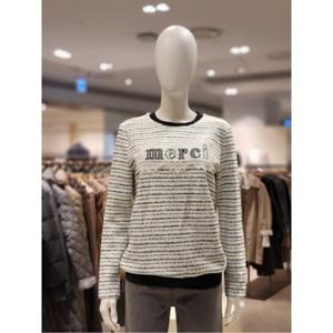 더레노마 골지 그래픽 티셔츠 (R2G12JTS060)