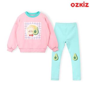 [오즈키즈]피크닉 여아 실내복 상하복 세트