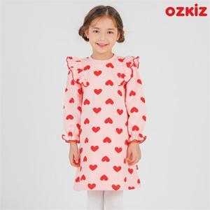 [오즈키즈]하트하트 유아동 여아 원피스