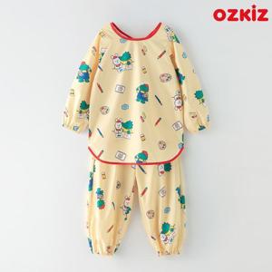 [오즈키즈]미술시간 유아 남아여아 미술가운 세트