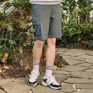 챌린저 남성 라이트웨이트 5부 카고 반바지 차콜 CHE2MHP5252CH