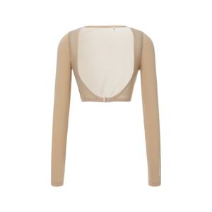 챌린저 여성 파워넷 메쉬 볼레로형 냉감 베이스레이어 스킨 CHE2WIT2664SK