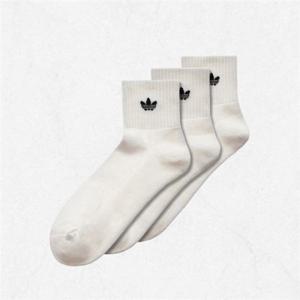 아디다스 미드 컷 크루삭스 3켤레 - WHITE KG2226 2548746