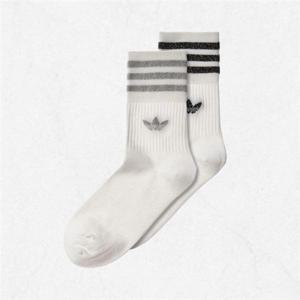 아디다스 미드-컷 글리터 크루 삭스 2켤레 - WHITEGRETWOBLACK HC9561 2548754