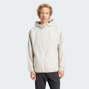 아디다스바람막이 UQA IM7849 에센셜 빅 로고 우븐 윈드브레이커